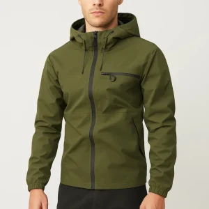 Zomerjas Heren - Lichtgewicht Zip Model met Capuchon | Casual