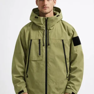 Tussenjas Heren - Functioneel Jack met Capuchon en Meerdere Zakken | Casual