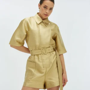Jumpsuit Maxime | Dull gold | JOSH V