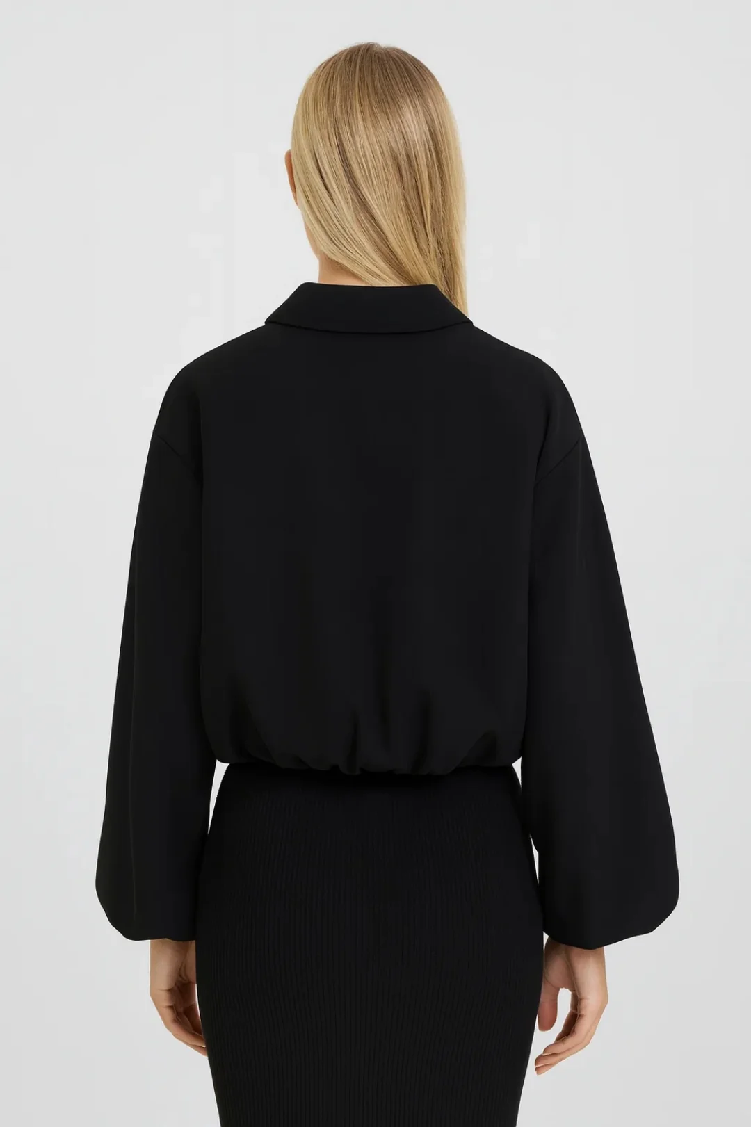 Bomberjas Dames | Kort Model | Minimalistisch | Herfst | Comfortabele pasvorm | Geschikt voor dagelijks gebruik - Afbeelding 3