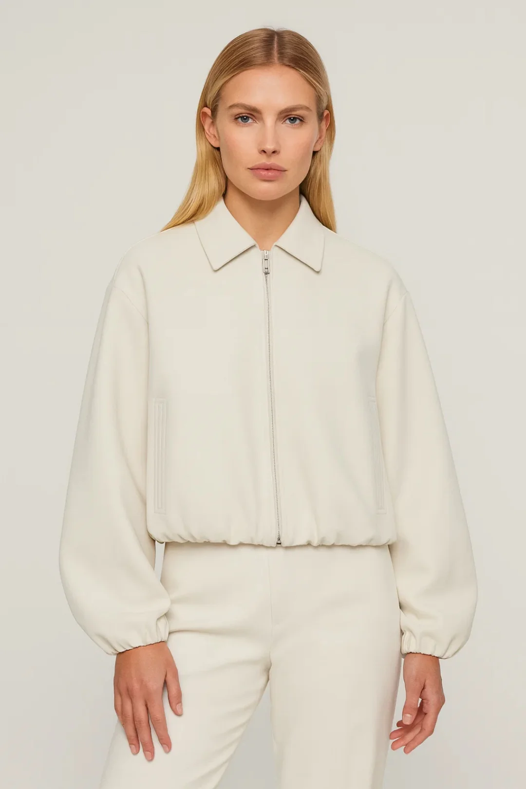 Bomberjas Dames | Kort Model | Minimalistisch | Herfst | Comfortabele pasvorm | Geschikt voor dagelijks gebruik - Afbeelding 5