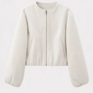 Korte Jas Dames - Oversized Zip Model | Casual Stijl