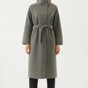 Lange Jas Dames | Minimalistisch | Met Riemsluiting | All-Season | Comfortabele pasvorm | Geschikt voor dagelijks gebruik