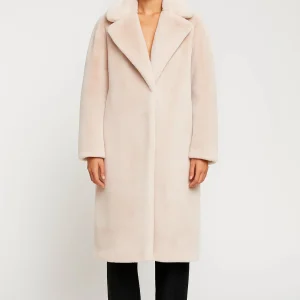 Dames Jas | Lange Pasvorm | Volumineuze Reverskraag | Winter | Comfortabel | Ideaal voor Dagelijks Gebruik