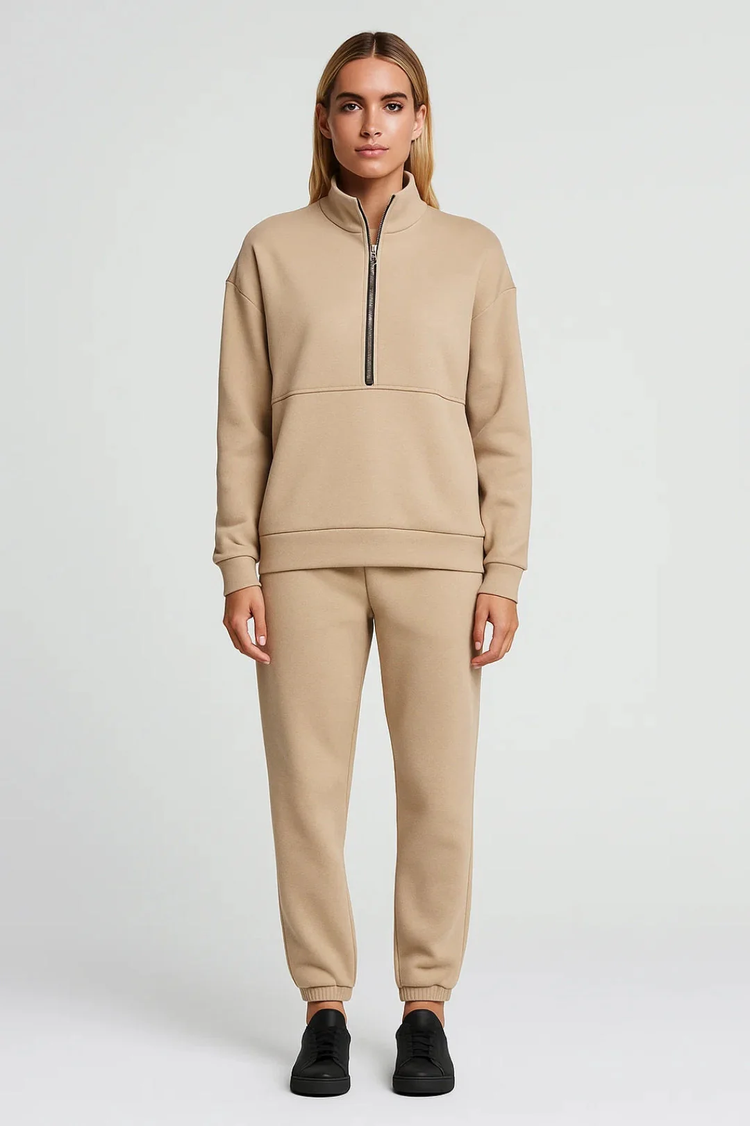 Loungewear Set | Comfortabele Tweedelige Outfit | Ontspannen Pasvorm