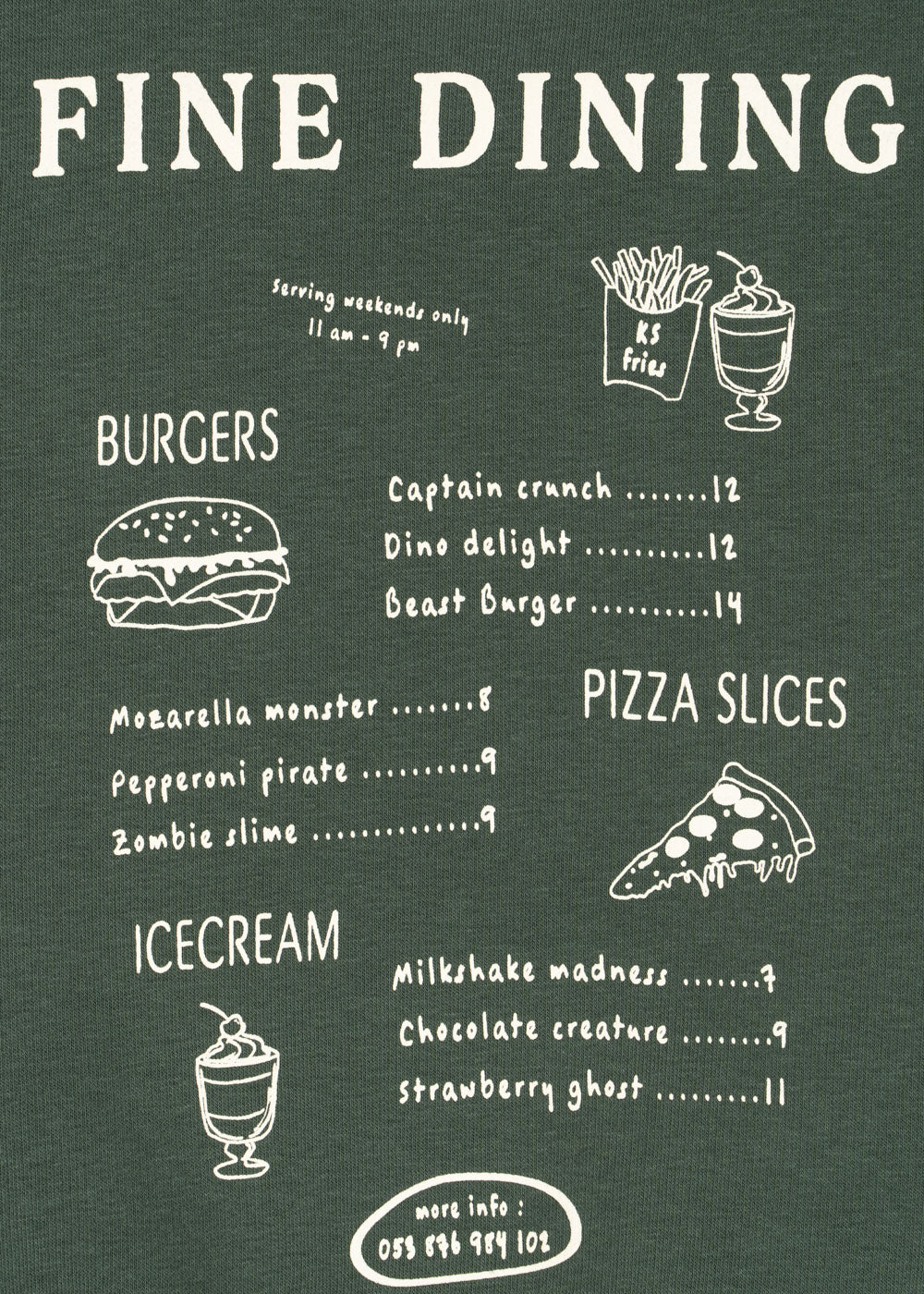 Lou sweat shirt | Cilantro | Konges Slojd - Afbeelding 6