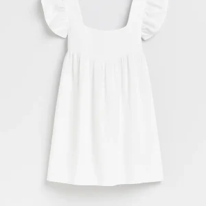 Mini Jurk Dames - Wijd Uitlopend met Ruffle Mouwen | Casual