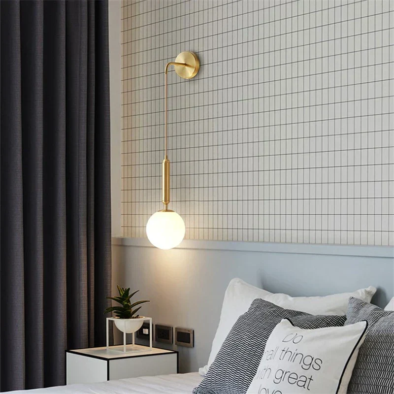 GlassEclipse - Moderne Glazen Wandlamp | Stijlvolle Verlichting voor Woon- en Slaapkamers - Afbeelding 6