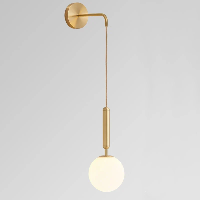 GlassEclipse - Moderne Glazen Wandlamp | Stijlvolle Verlichting voor Woon- en Slaapkamers - Afbeelding 7