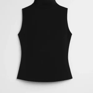 Top Dames - Mouwloos met Coldetail | Strak Getailleerd