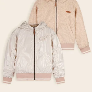 Beau Omkeerbare Zomerjas Ivoor