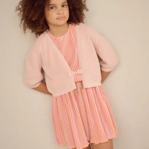 Aisa Gebreide Vest Zacht Roze