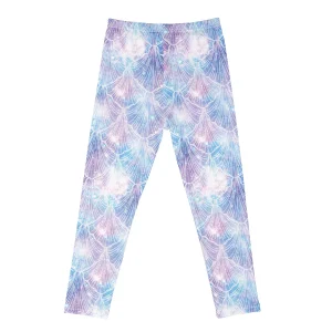 Multi Kleuren Legging Geometrisch Schelp patroon