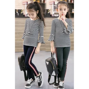 Donkerblauwe Sport Leggings voor Kinderen