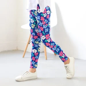 Meisjes Bloemen Legging