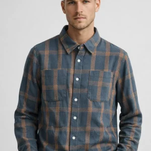 Overhemd heren | Casual & Comfortabel | Met borstzakken | Herfst