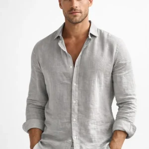 Overhemd Heren - Relaxed Fit met Klassieke Kraag en Knoopsluiting | Casual