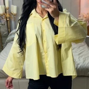 Oversized Crop Blouse