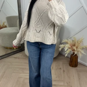 Oversized Kabel Knit Trui