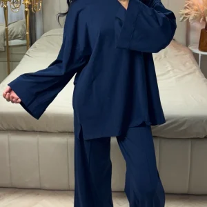 Oversized Top en Broek Set met Lange Mouwen