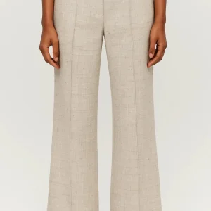 Broek Dames | Hoge Taille | Persvouw | All-Season | Comfortabele pasvorm | Geschikt voor dagelijks gebruik