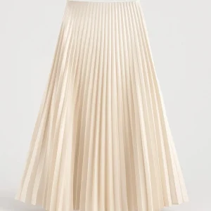 Plissé Rok Dames | Middellang A-Lijn Model | Tijdloze Elegantielook