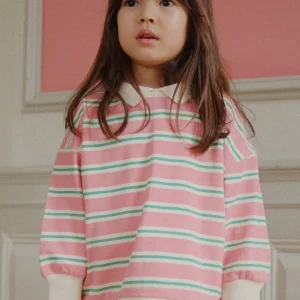 Polo Spotty | Blush bound stripe | Konges Slojd