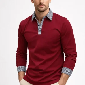 Polo heren | Elegant & Comfortabel | Lange mouw | Herfst