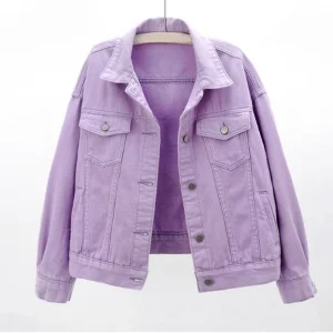 Clara - Korte en Vrolijke Spijkerjas voor Dames Herfst 2023