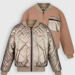 Bomber Reversible Winterjas Bronze