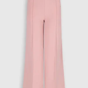 Salet Sweat Wijde Pijp Broek Roze