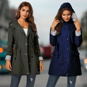 Zara - Stijlvolle Windbreaker voor Dames met Bescherming en Comfort