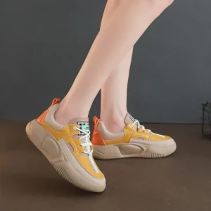 BrightStep Spectrum - Vrolijke Dames Sneakers met Extradikke Zool