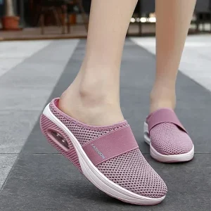 Livia Halve Wikkel Net Orthopedische Sandalen | Comfortabele en Ademende Zomersandalen voor Dames