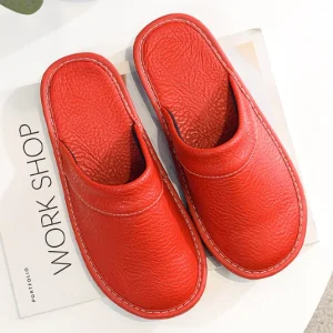 Bram Orthopedische Leren Pantoffels voor Heren - Comfortabele en Ondersteunende Pantoffels