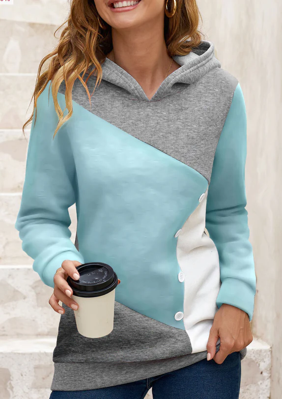 Astrid Dames Hoodie | Modieuze en Comfortabele Kapuzenpullover - Afbeelding 3