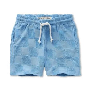 Shorts terry block | Forever blue | Sproet & Sprout