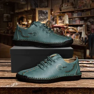 Vintage OrthoChic Schoenen voor Heren – Comfort en Stijl Gecombineerd