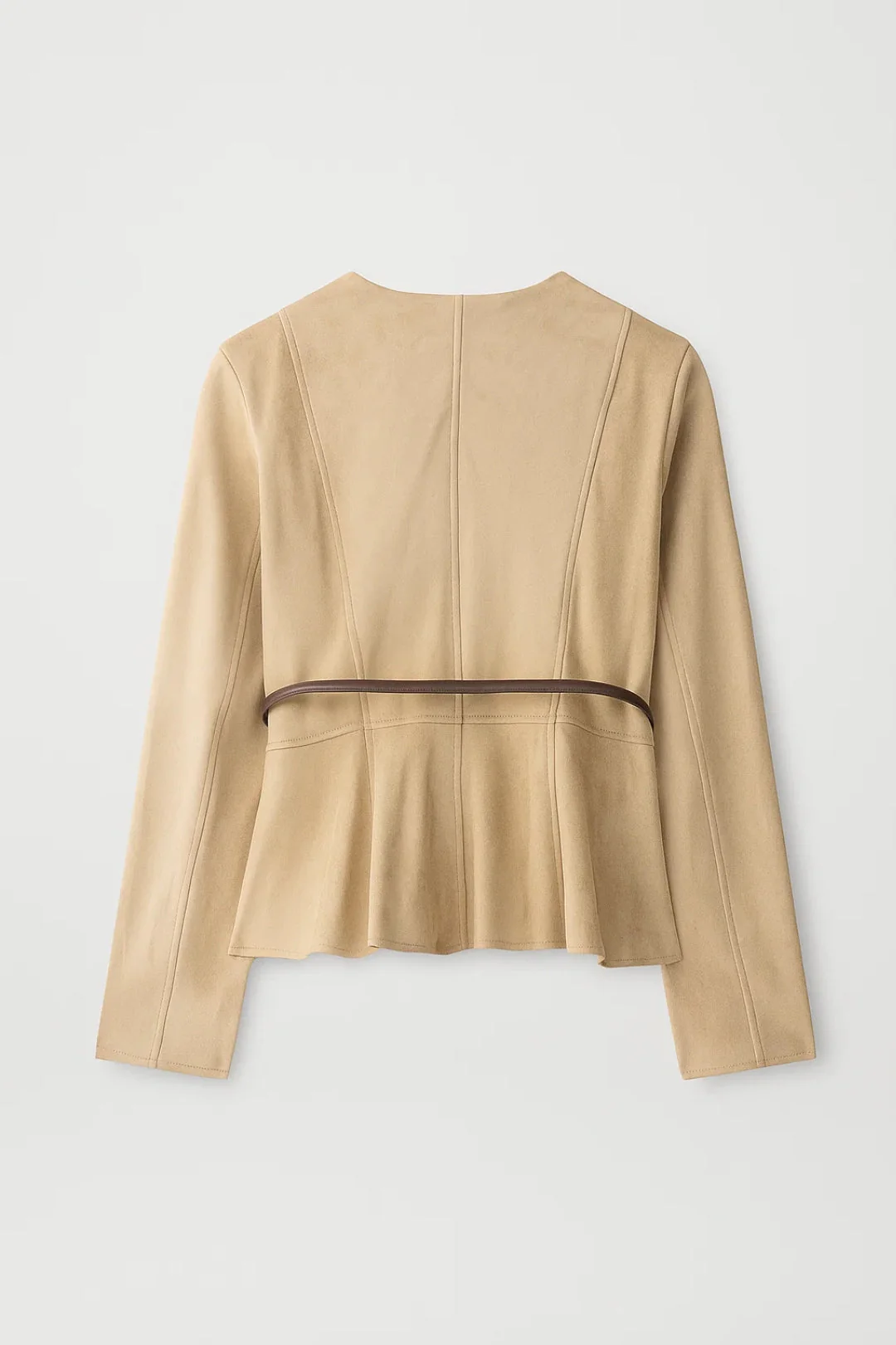 Taillejack Dames | Elegant Jasje met Riem | Verfijnde Pasvorm - Afbeelding 3