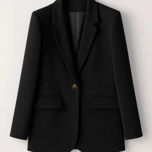 Tailored Blazer Dames | Klassiek Enkelknoops Model | Tijdloze Elegantie