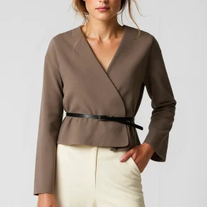 Dames Blazer | Elegant Getailleerd | Wikkelmodel | Herfst