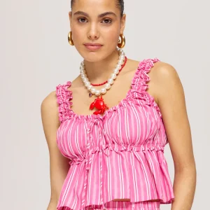 Top Eileen | Pink stripe | Harper & Yve