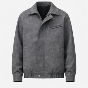 Tussenjas Heren - Casual Jack met Klassieke Kraag en Borstzak | Stoer