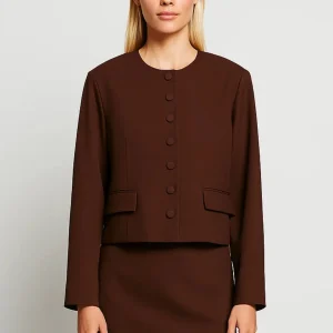 Set Dames - Cropped Blazer met Mini Rok | Chique