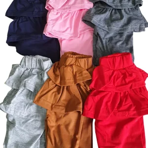 Katoenen legging met rokje