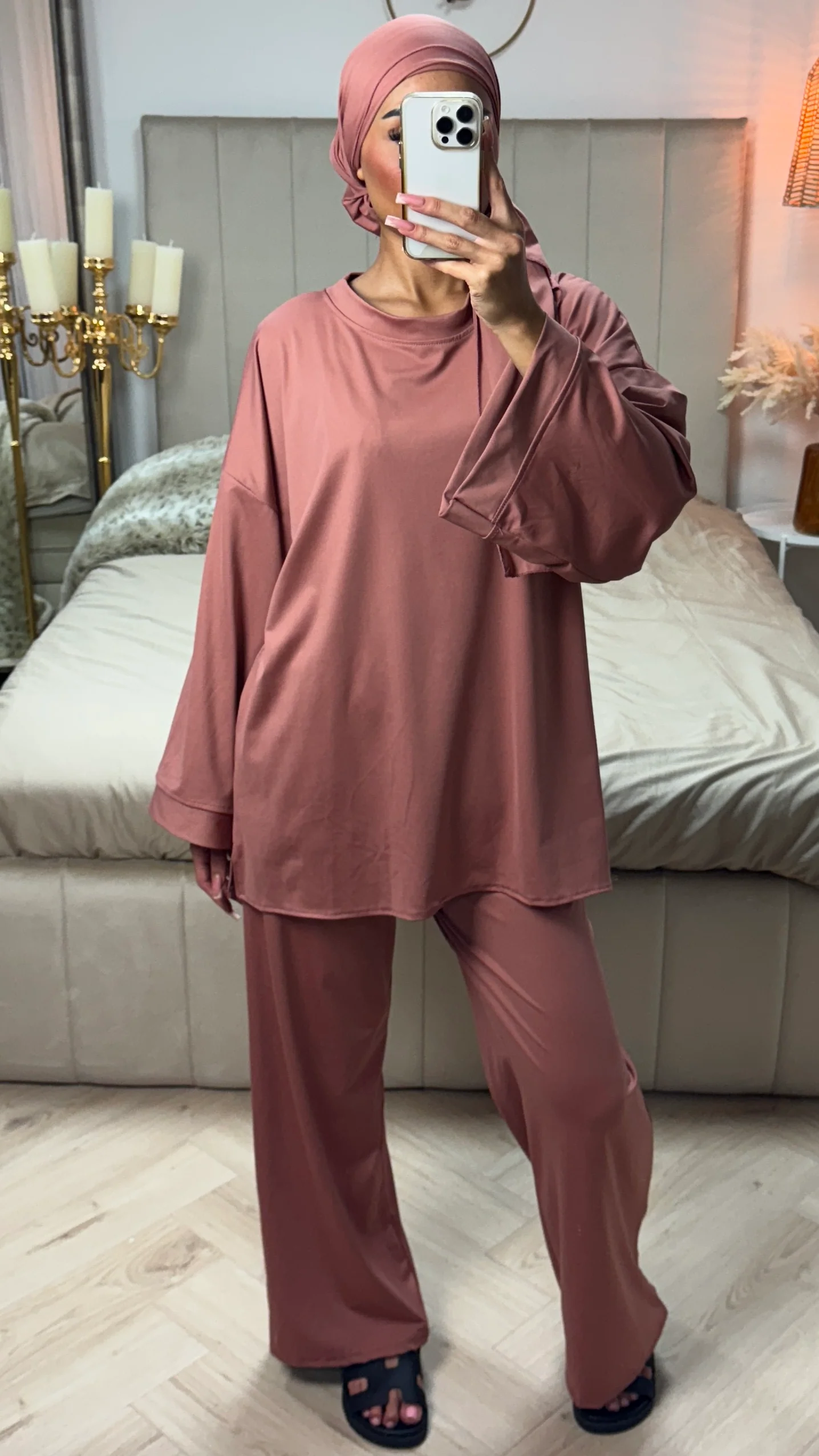 Viral Essential Burkini Set + Hjiab-Tie Belt - Afbeelding 4