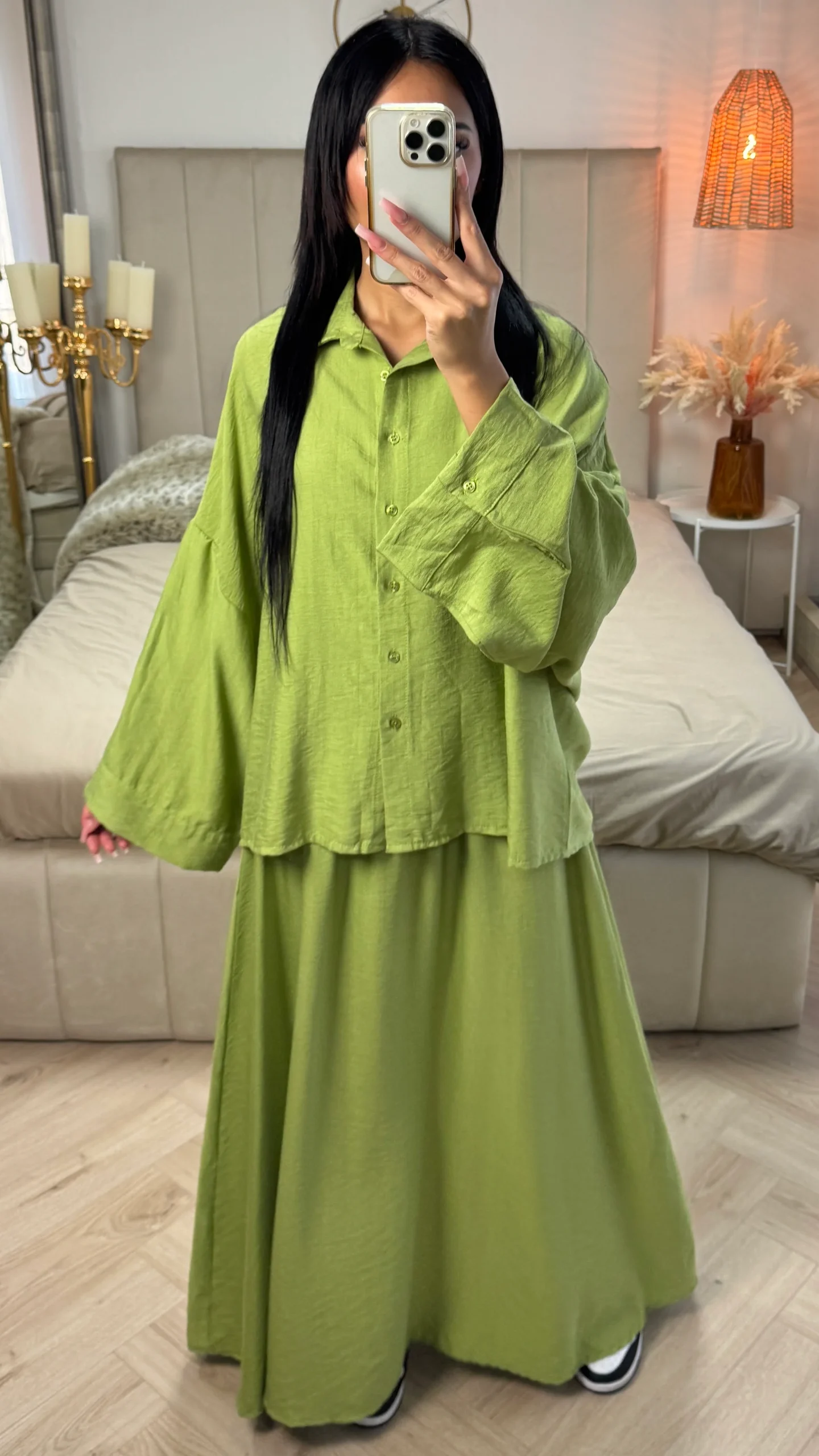 Viscose Set met Blouse & Maxi Rok - Afbeelding 9