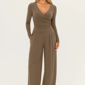 Wrap Top Set | Elegante Tweedelige Look | Comfortabel en Stijlvol