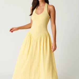 Dames Jurk | Elegant Maxi | Haltermodel | Zomer