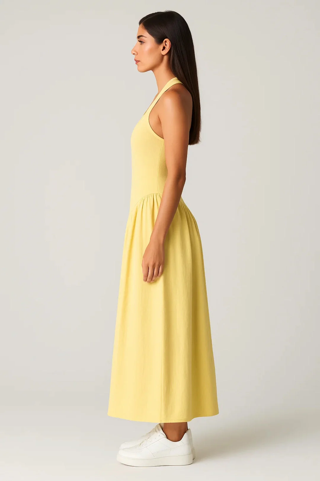 Dames Jurk | Elegant Maxi | Haltermodel | Zomer - Afbeelding 3